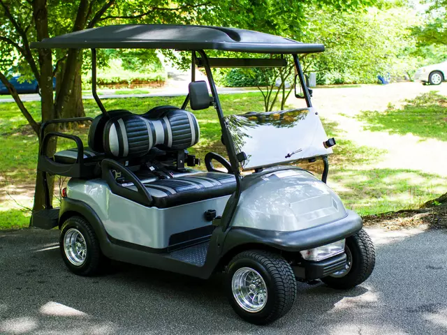 How does starter on golf cart work?