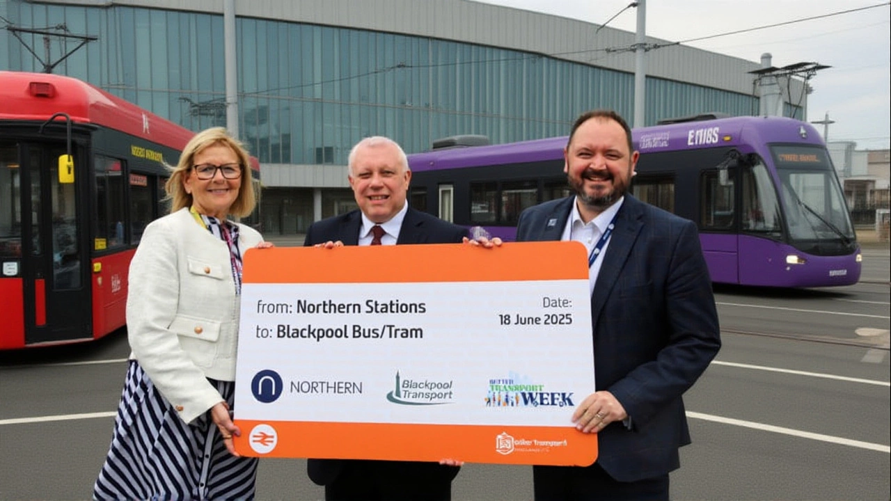 Northern Railway partners Blackpool Transport for bus‑tram tickets